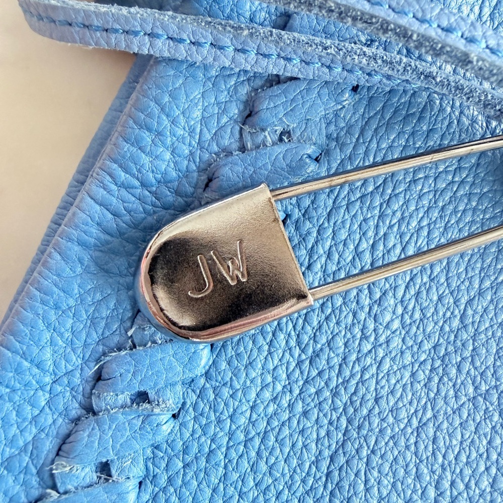 Johnny Was Light Blue Crossbody Bag - Picture 2 of 12